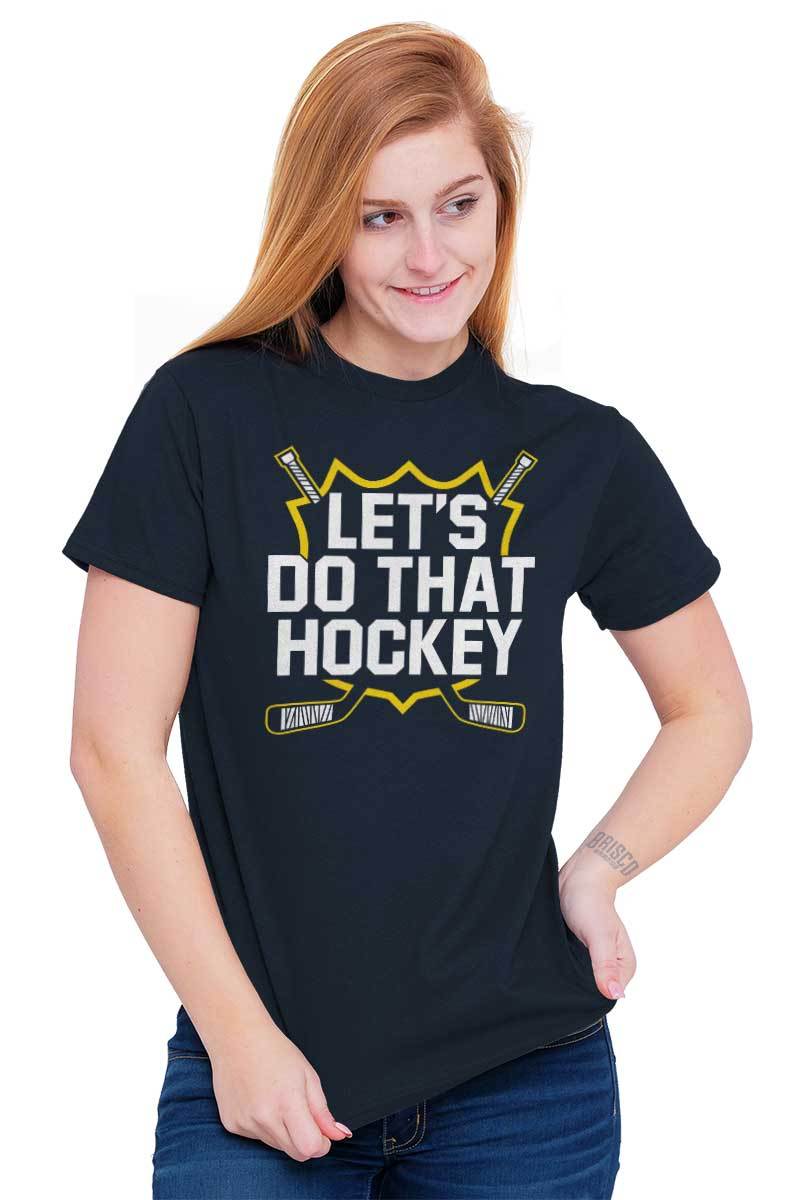 Lets Do That Funny Comedy Skit Sports Gift Womens or Mens Crewneck T Shirt Tee