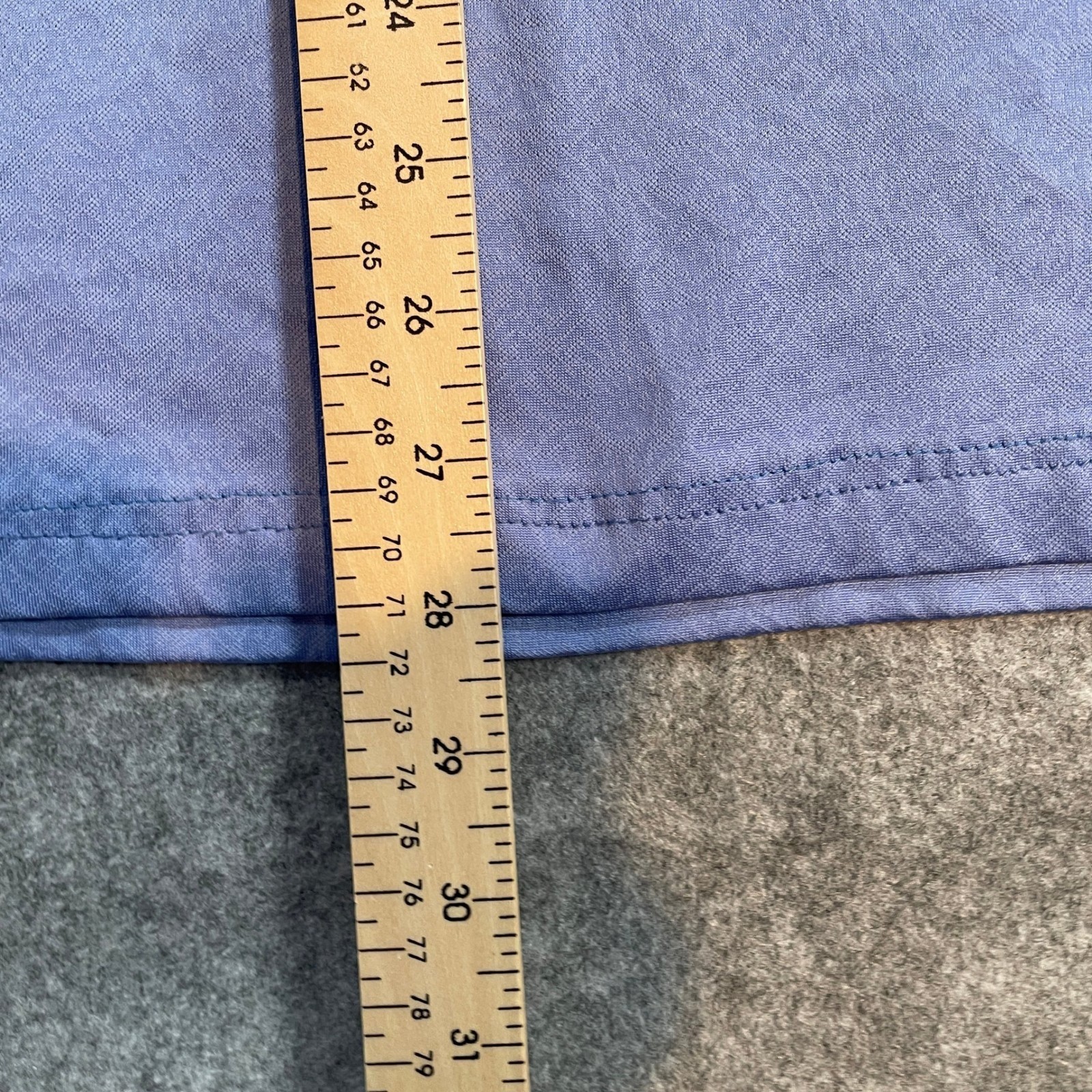Peter Millar Mens Polo Shirt XXL Blue Subtle Textured Pattern Short Sleeve