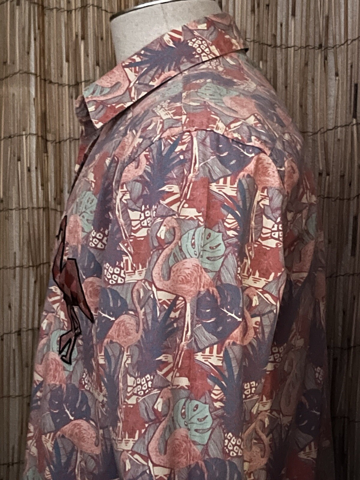 Standard Issue Mens LS Button Up Shirt-Size Large-100% Cotton