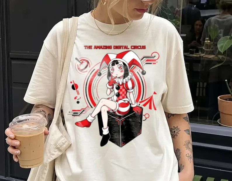 The Amazing Digital Circus Graphic Tee, Tadc Last Act, Tadc T-shirt