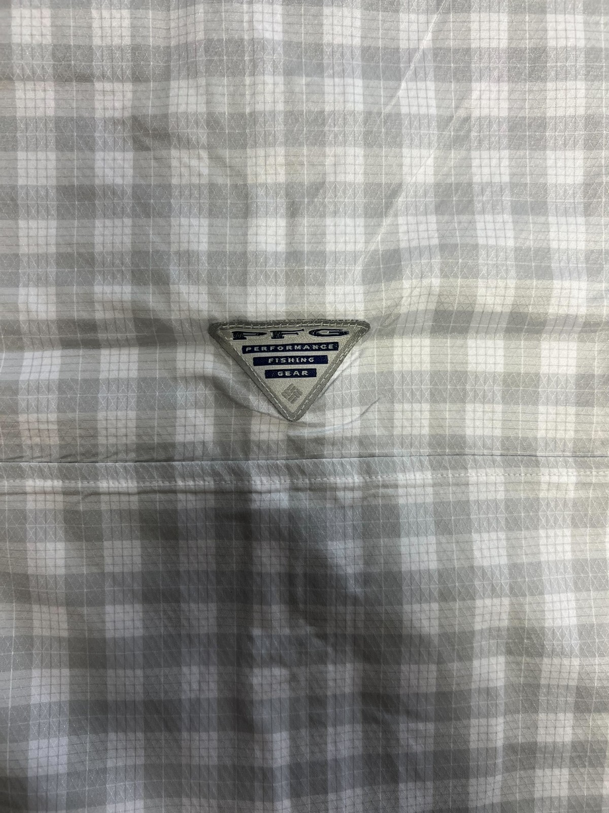 Columbia Men’s Shirt PFG Super Slack Tide Camp Palaka Plaid Short Sleeve