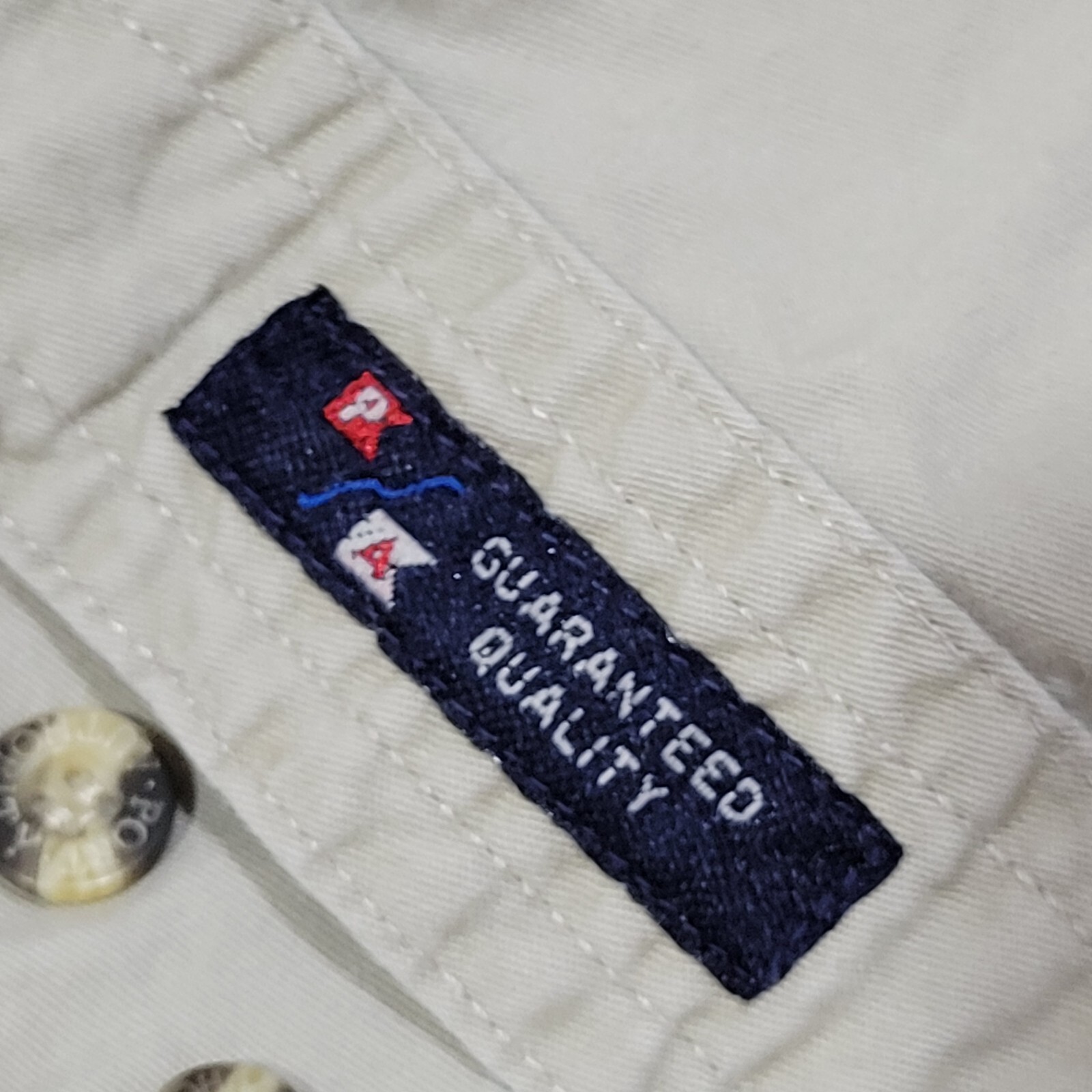 Port Authority Button Up Shirt Short Sleeve Men’s Size Medium M Classic Cotton