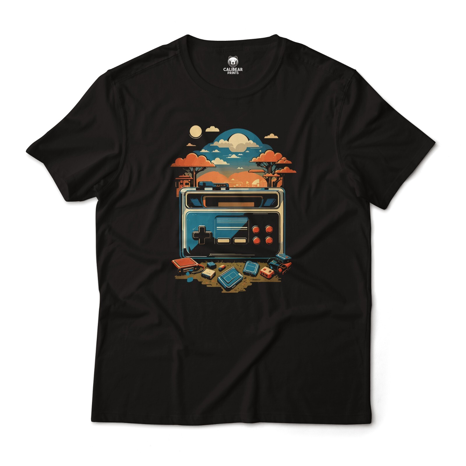 Retro Gamer Set Aesthetic Graphic T-Shirt Unisex