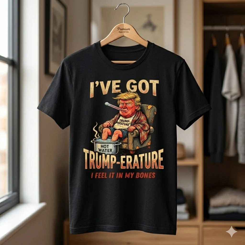 Funny Trump-Erature Graphic T-Shirt Political Parody Humor Tee – L005