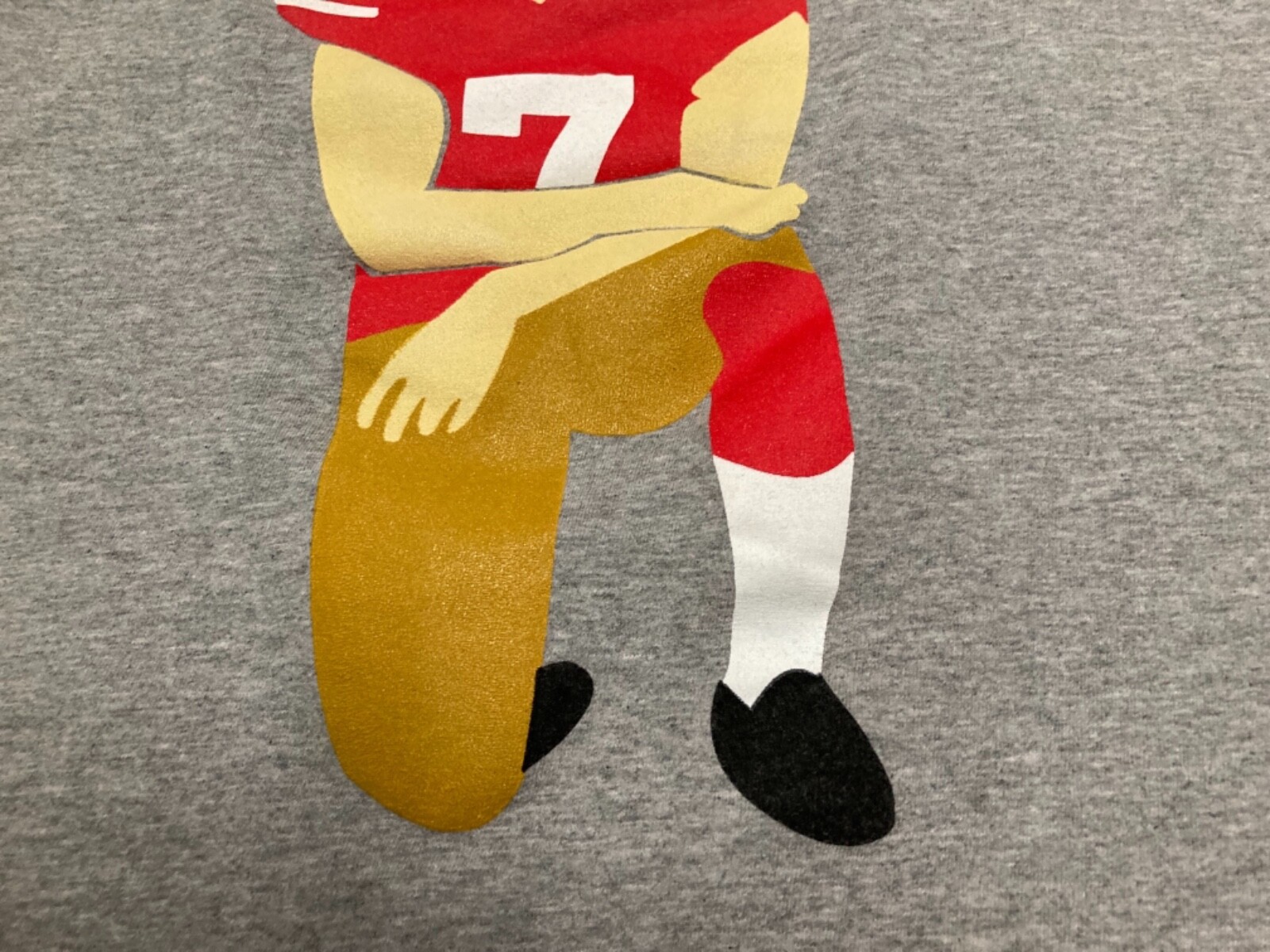 Vtg COLIN KAEPERNICK T-Shirt MEDIUM KNEELING FIST BLACK LIVES MATTER BLM 49ers M