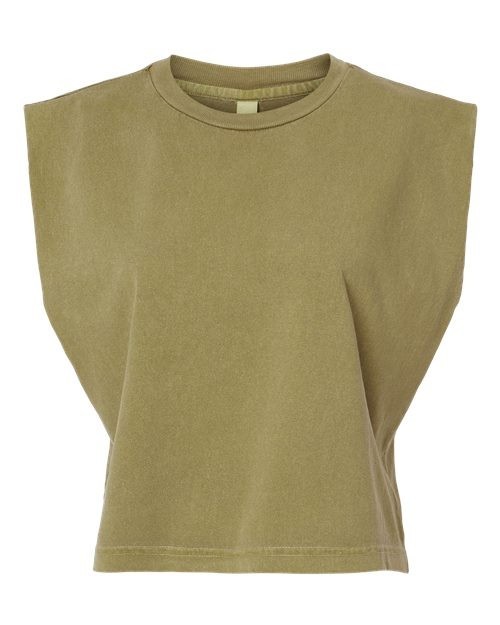 Women’s Garment-Dyed Heavyweight Muscle Tee – American Apparel 307GD