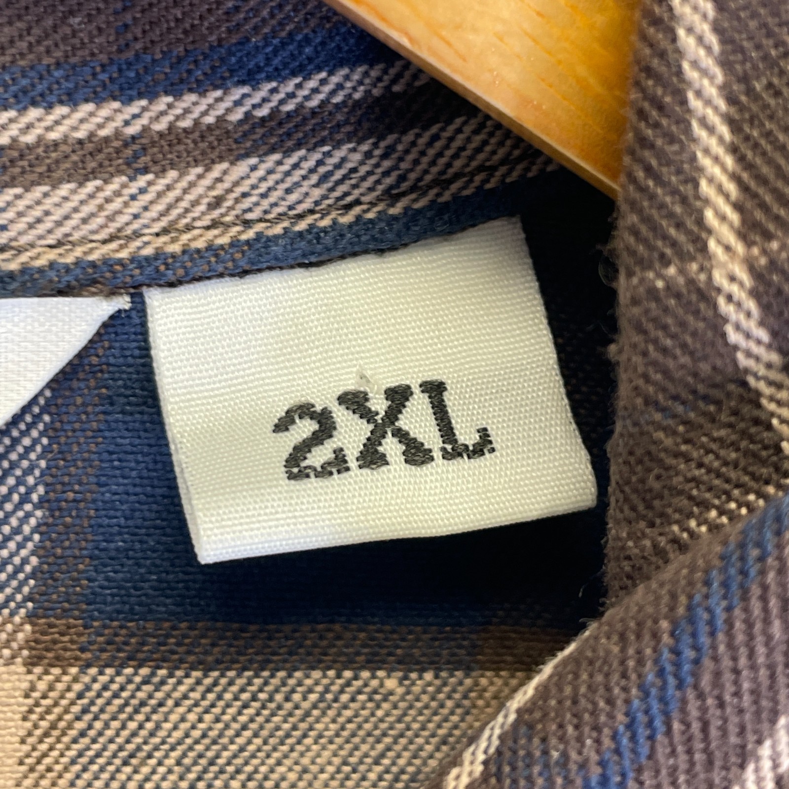 Vintage Ben Davis Men’s XXL Plaid Short Sleeve Zip Work Shirt Mechanic
