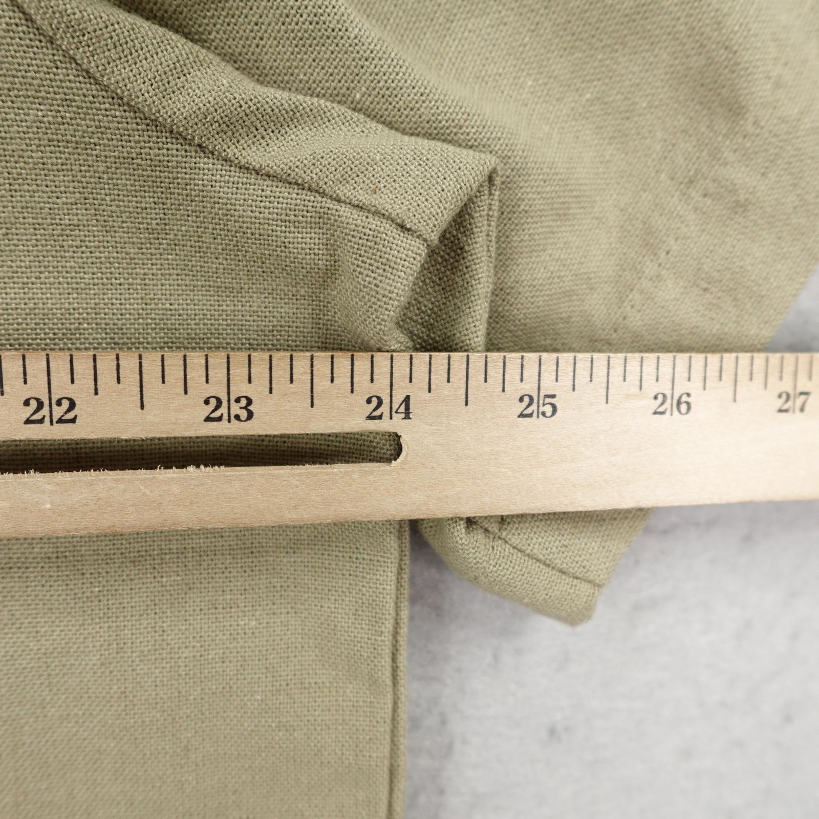 FB County Shirt Mens Small Khaki 1/2 Zip Pullover Work Utility Mechanic Grunge