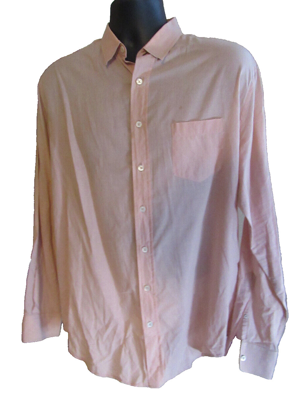 Ami Paris Alexandre Mattuissi Salmon Button Down 100% Cotton Shirt Men’s Size 42