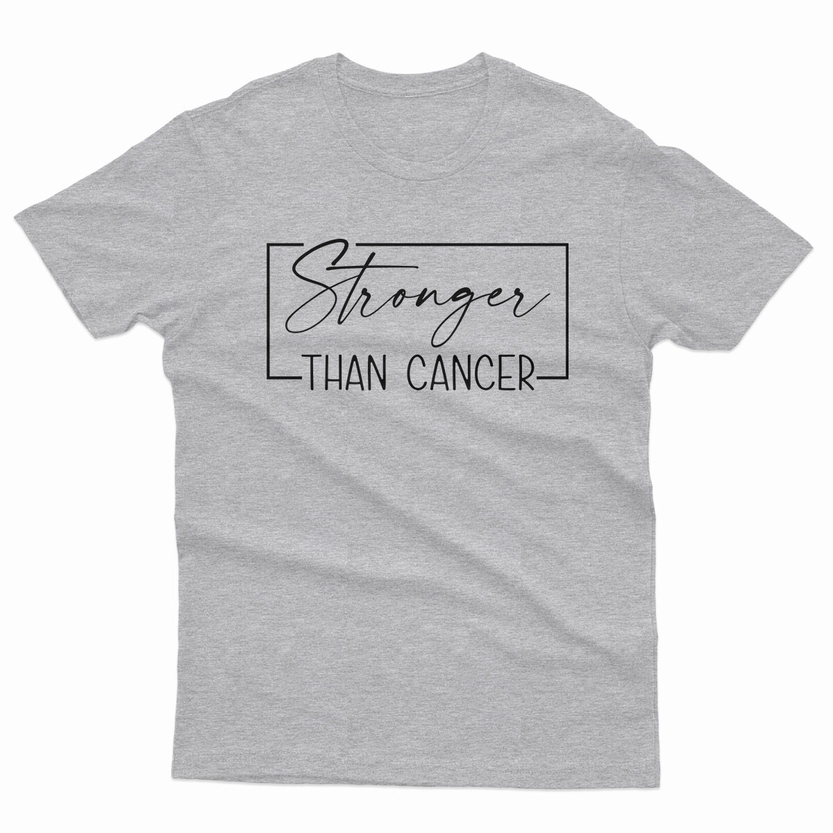 Stronger Than Cancer Awareness Cancer Survivor Warrior Unisex T Shirt #P1#Or#A
