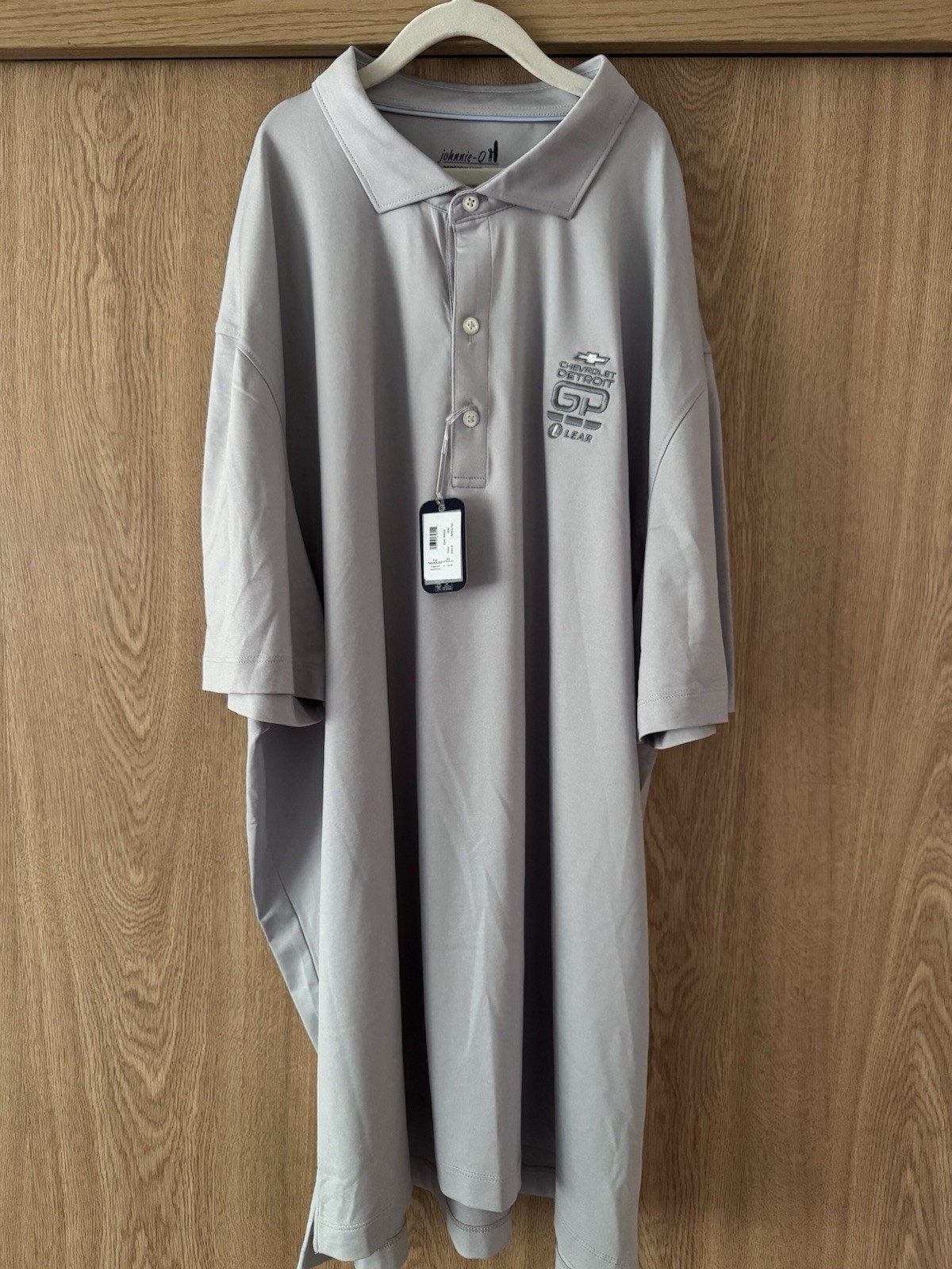 Men’s Chevrolet Detroit Grand Prix Johnnie-O birdie Performance Polo 2XL