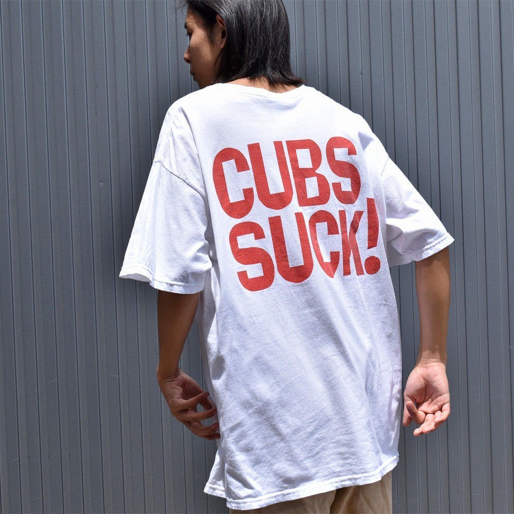 CUBS SUCK Unisex Tee (2-sided)