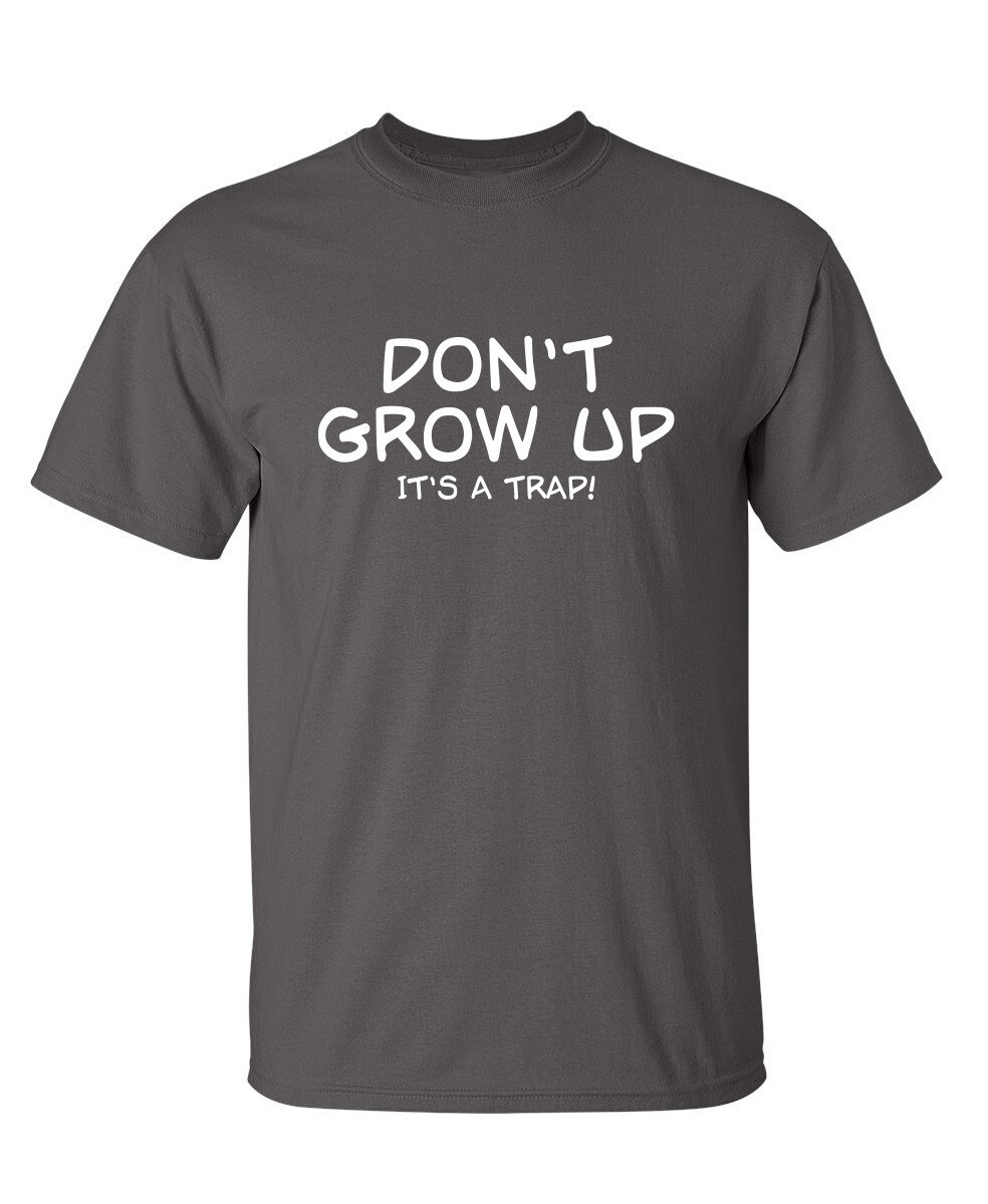 It’s a Trap Sarcastic Humor Graphic Novelty Super Soft Ring Spun Funny T Shirt