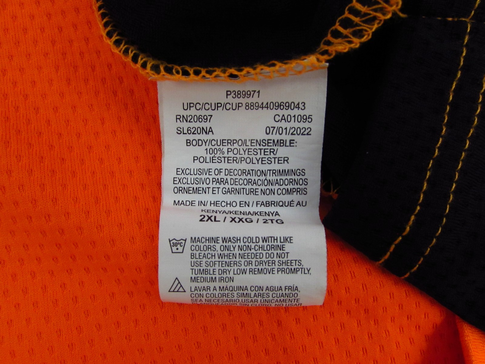 Dickies Mens Performance Workwear Temp-iQ 365 UPF 40+ Thumb Holes L/S Shirt 2XL