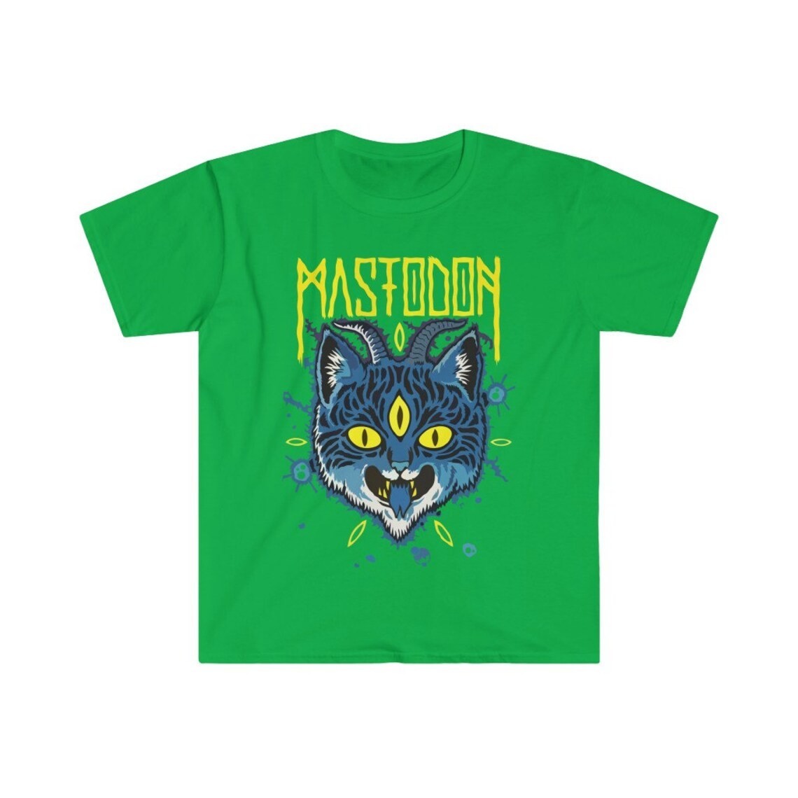 Vtg Mastodon Band Gift For Fans Cotton Green Unisex Classic Shirt AA127