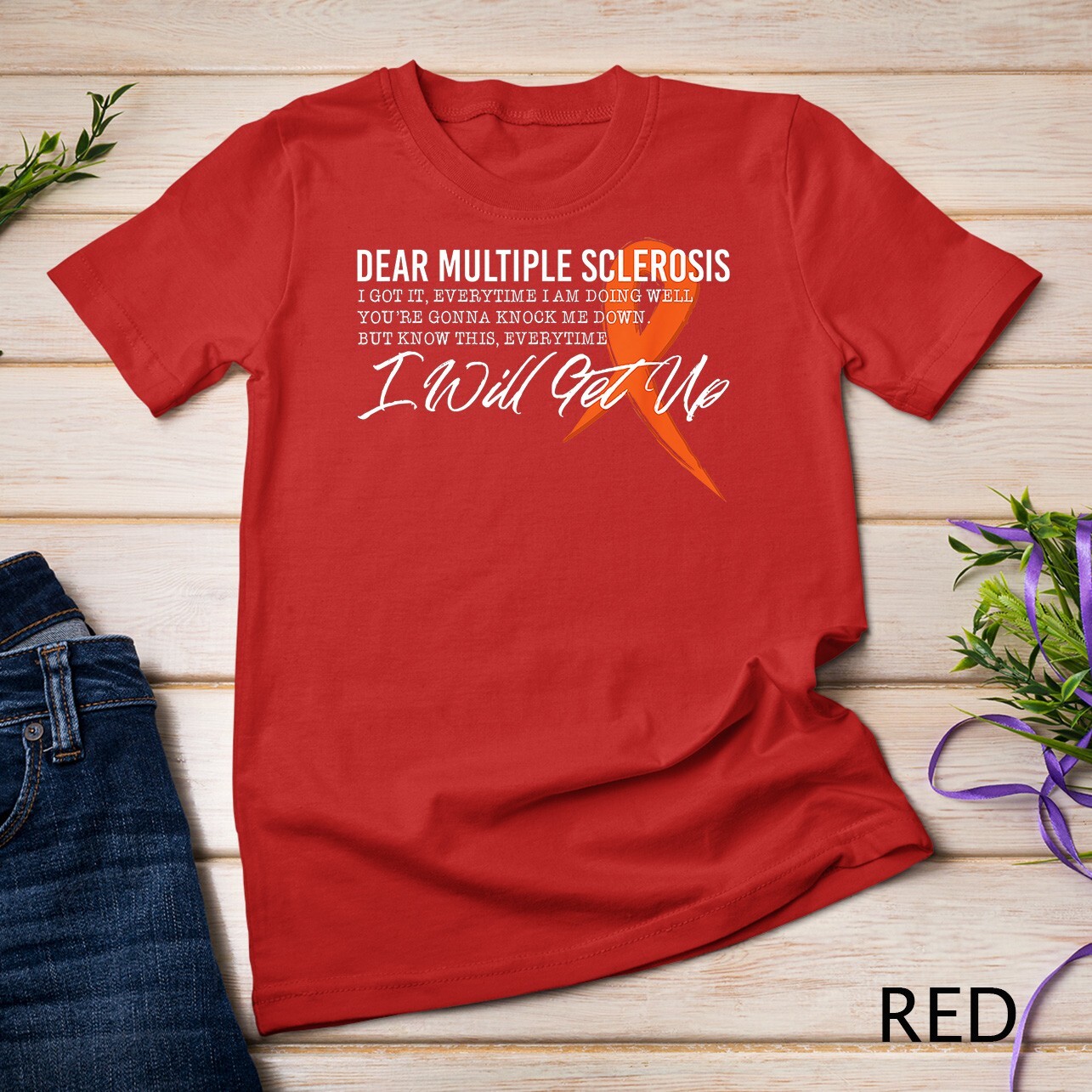 Multiple Sclerosis Awareness-Multiple Sclerosis Unisex T-shirt
