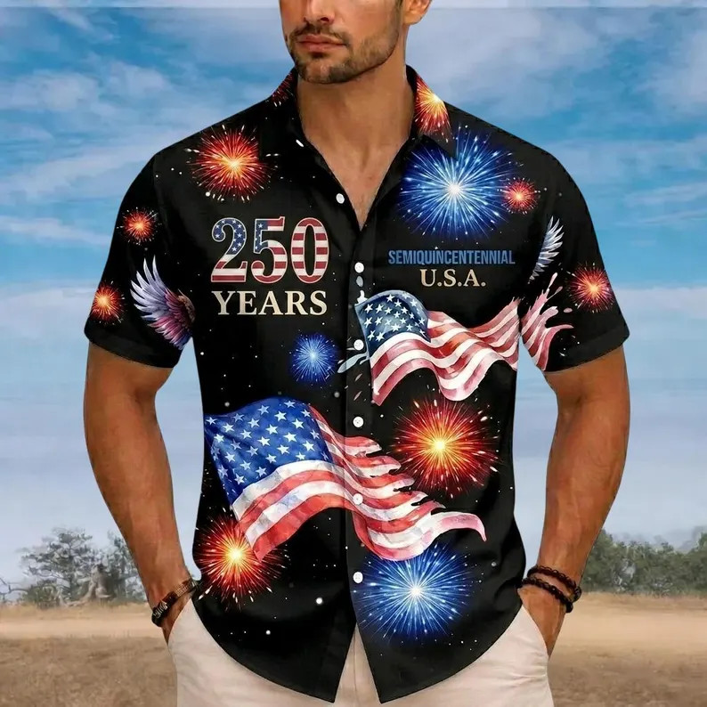 America Hawaiian Shirt