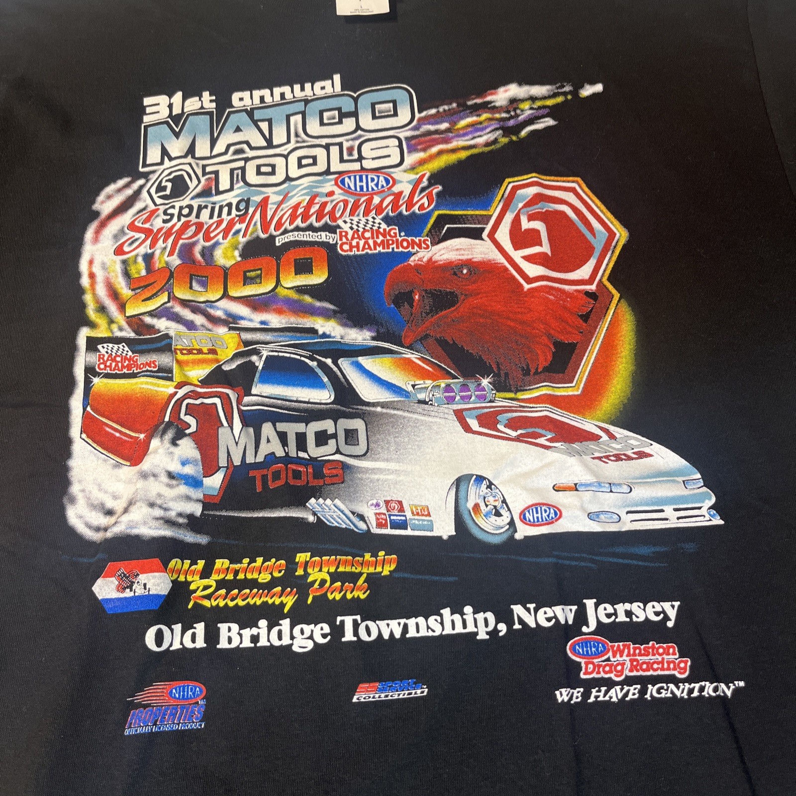 Vintage Matco Tools 31st Annual Shirt 2000 Men’s Large Black