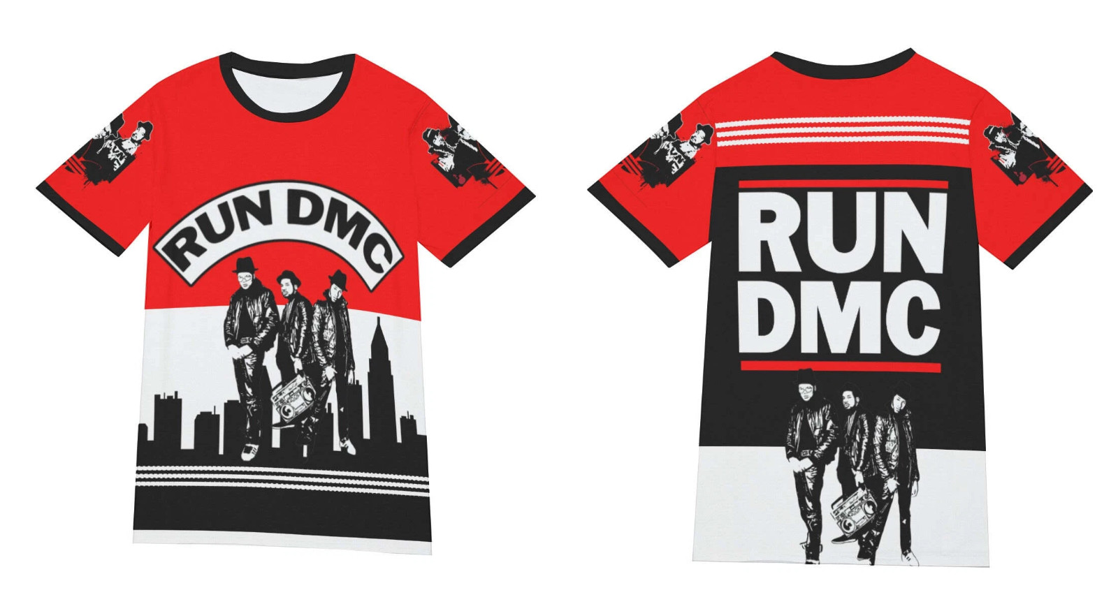 Run DMC All Over Print 3D Shirt For Men and Women S-5XL Tee DT937