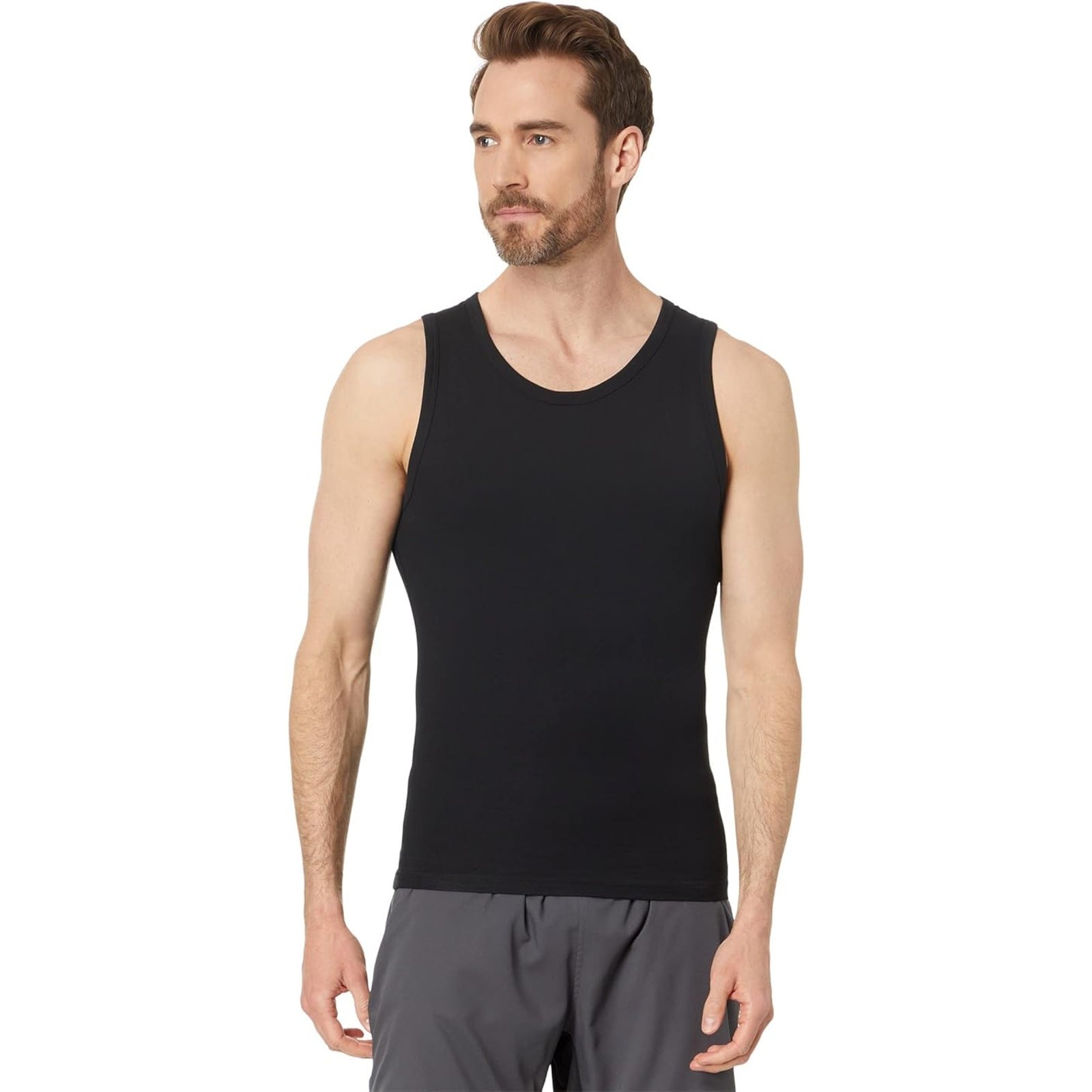 SPANX Men’s Slimming Compression Tank Top Size 2XL Black NWT