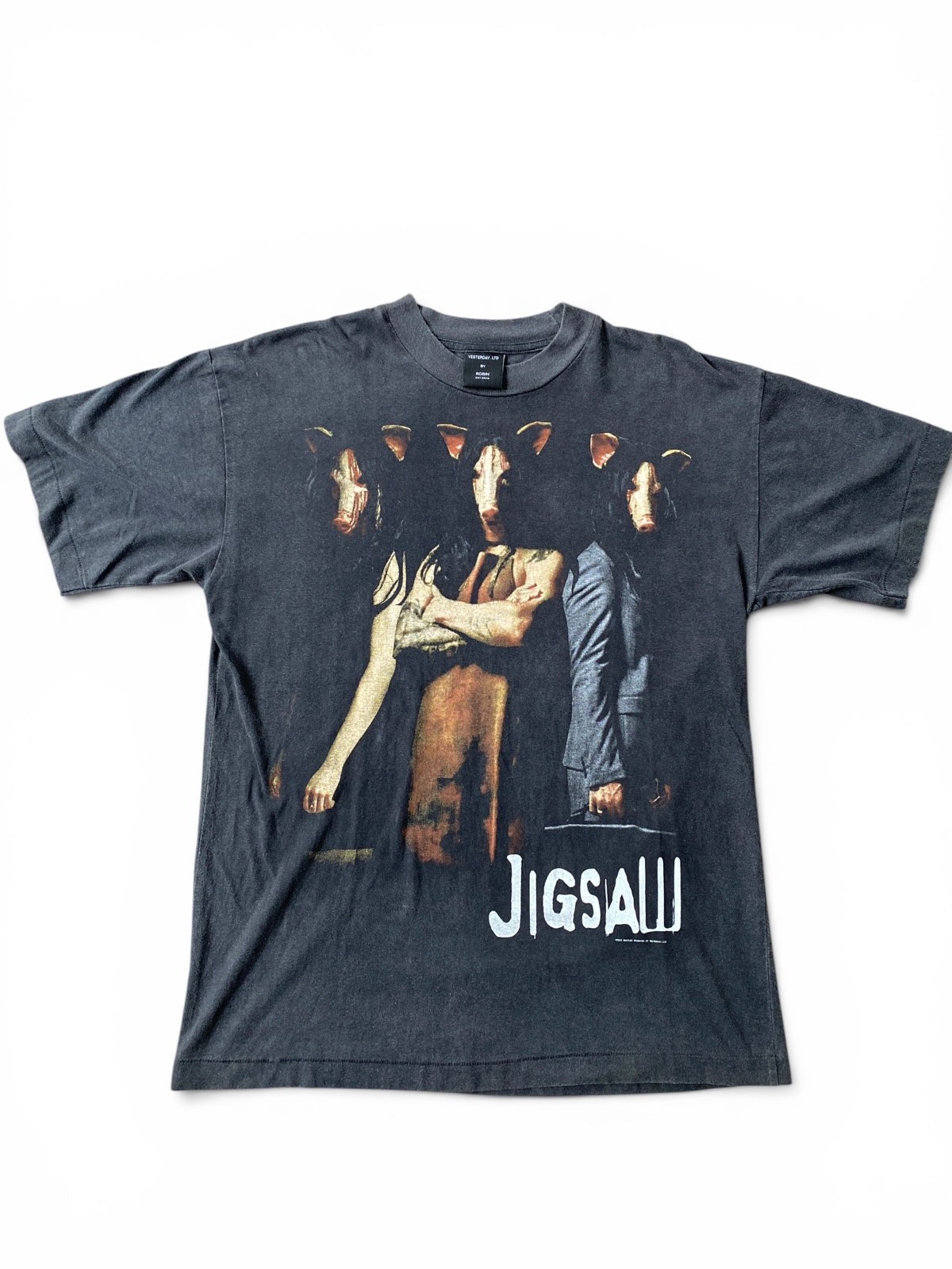 Limited Jigsaw Movie Horror Promo-Style Bootleg Graphic