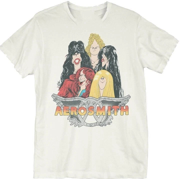 NEW Aerosmith Tour 1978 Vintage Back T-Shirt
