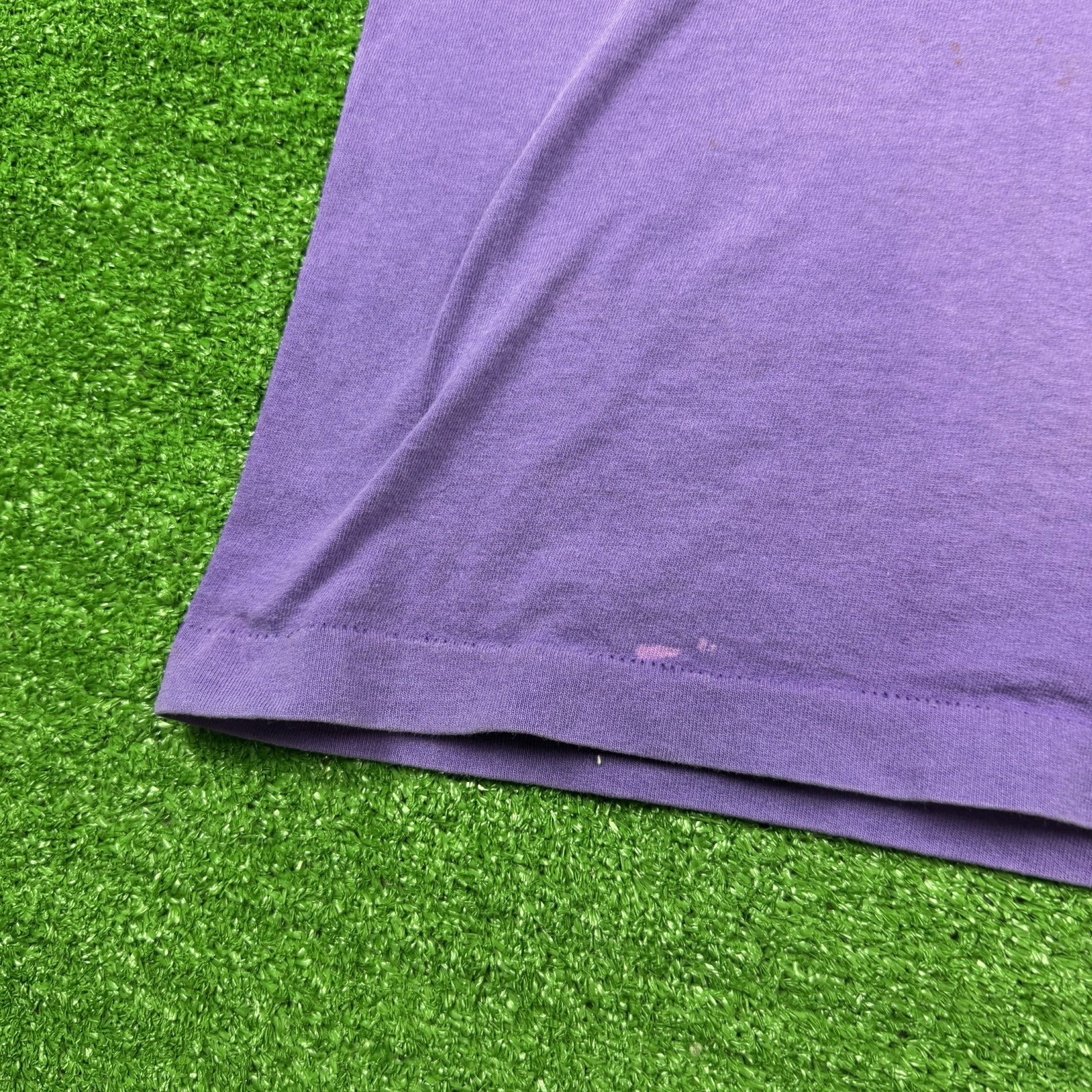 Vintage 80’s 90’s Washington DC United States Purple T-Shirt FOTL Size Large USA