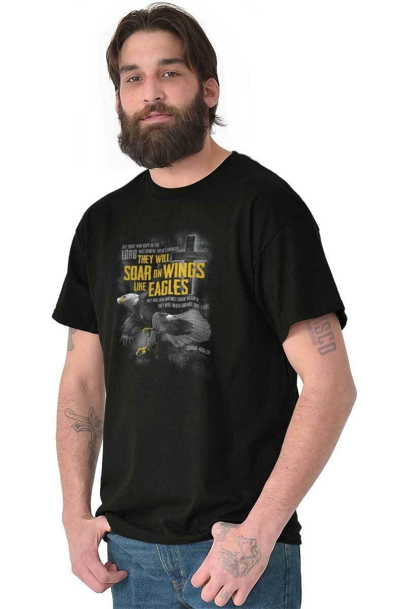 Christian Religious Bible Verse Inspiration Womens or Mens Crewneck T Shirt Tee