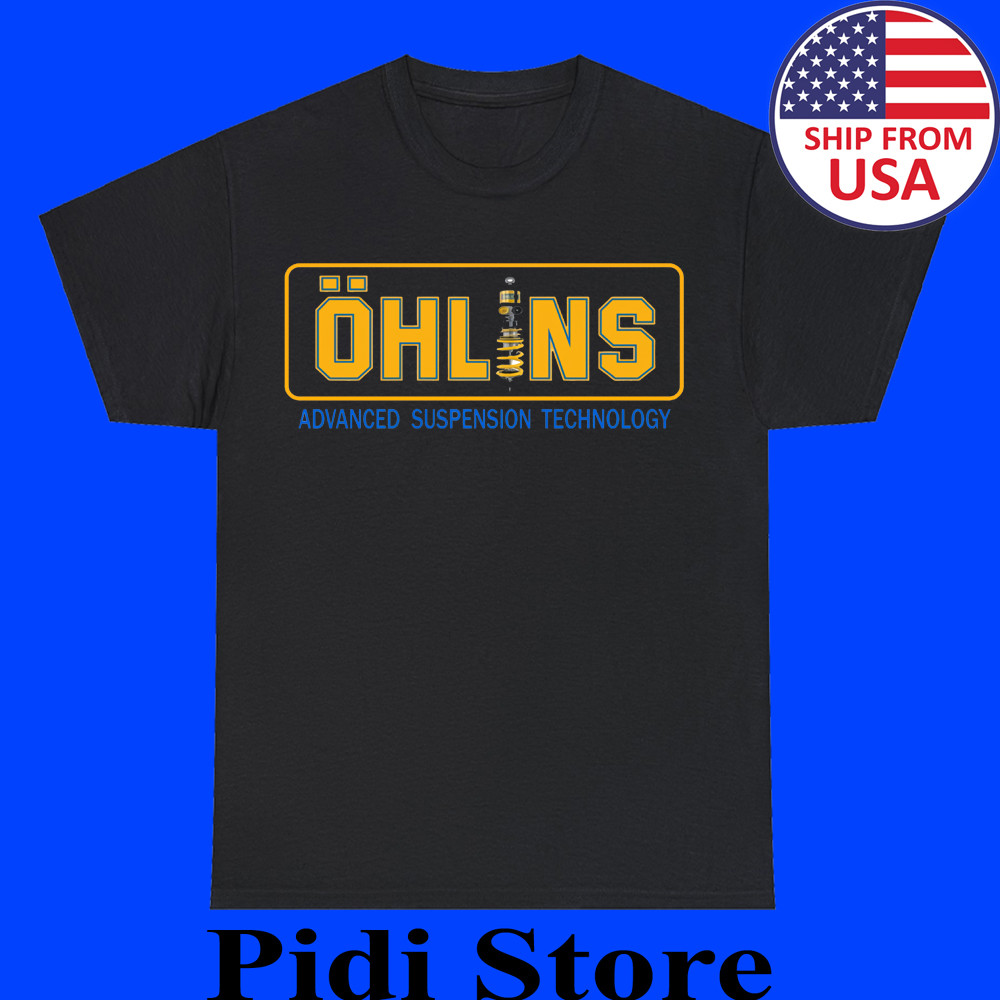 Ohlins Racing Men’s Black T-Shirt Size S to 3XL