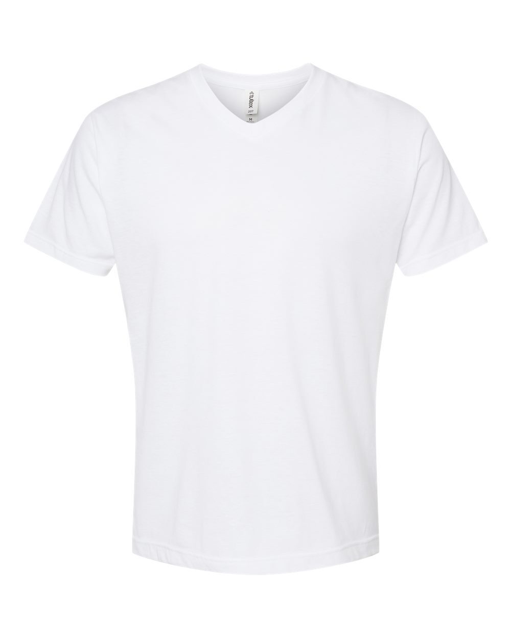 Tultex 207 Men’s Poly-Rich V-Neck T-Shirt