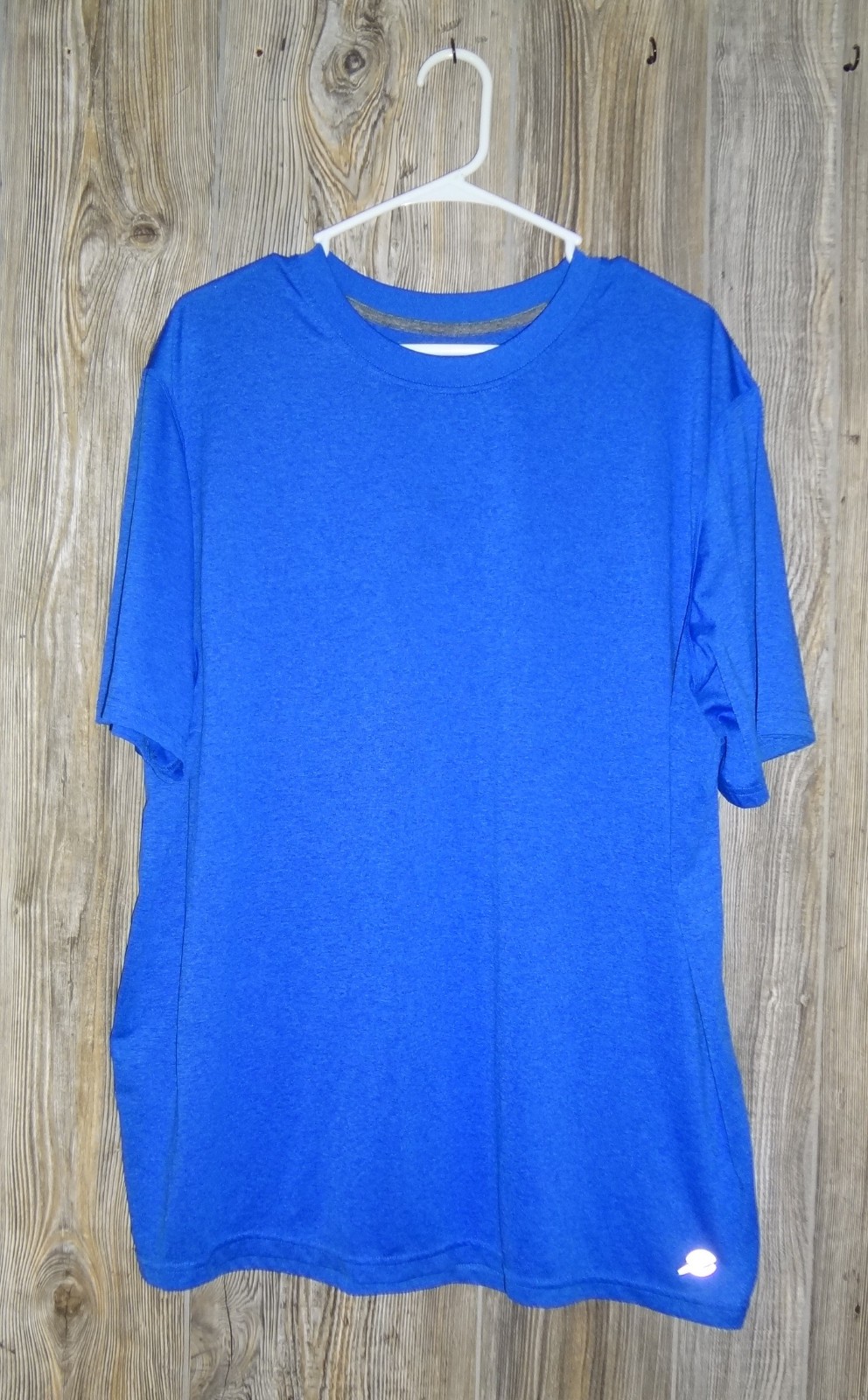 Epic Energy Zone Men’s Blue Polyester Short Slv Loose Fit T-Shirt Sz XL46-48