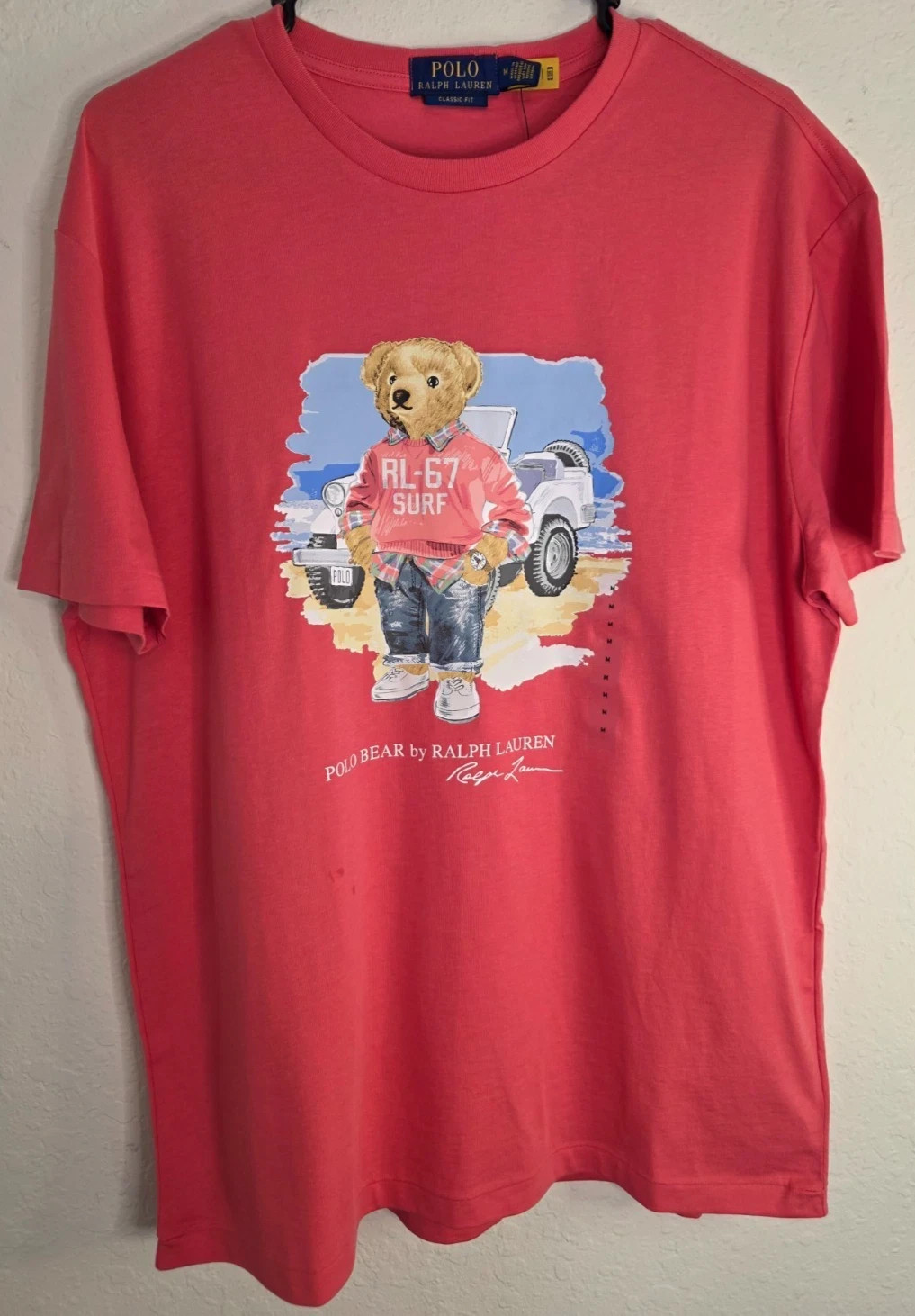 Polo Ralph Lauren Men`s T shirt Polo Bear Surf Jeep