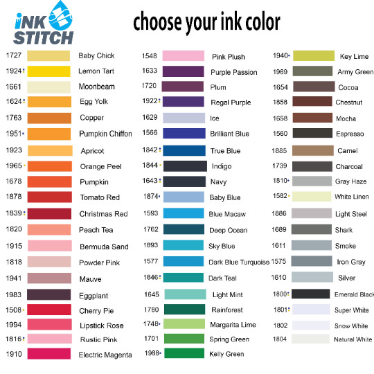 Ink Stitch Design Your Own Custom Printed Poly Performance Long Sleeve Tees