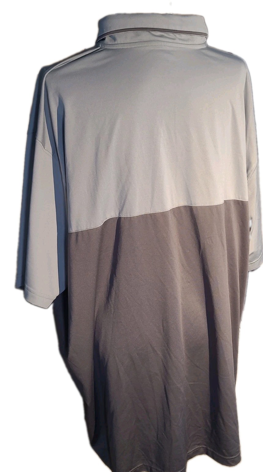 WEATHER TECH RACEWAY LAGUNA SECA 2 Tone GREY CREW SHIRT 4XL PRE-OWNED EXCELLENT