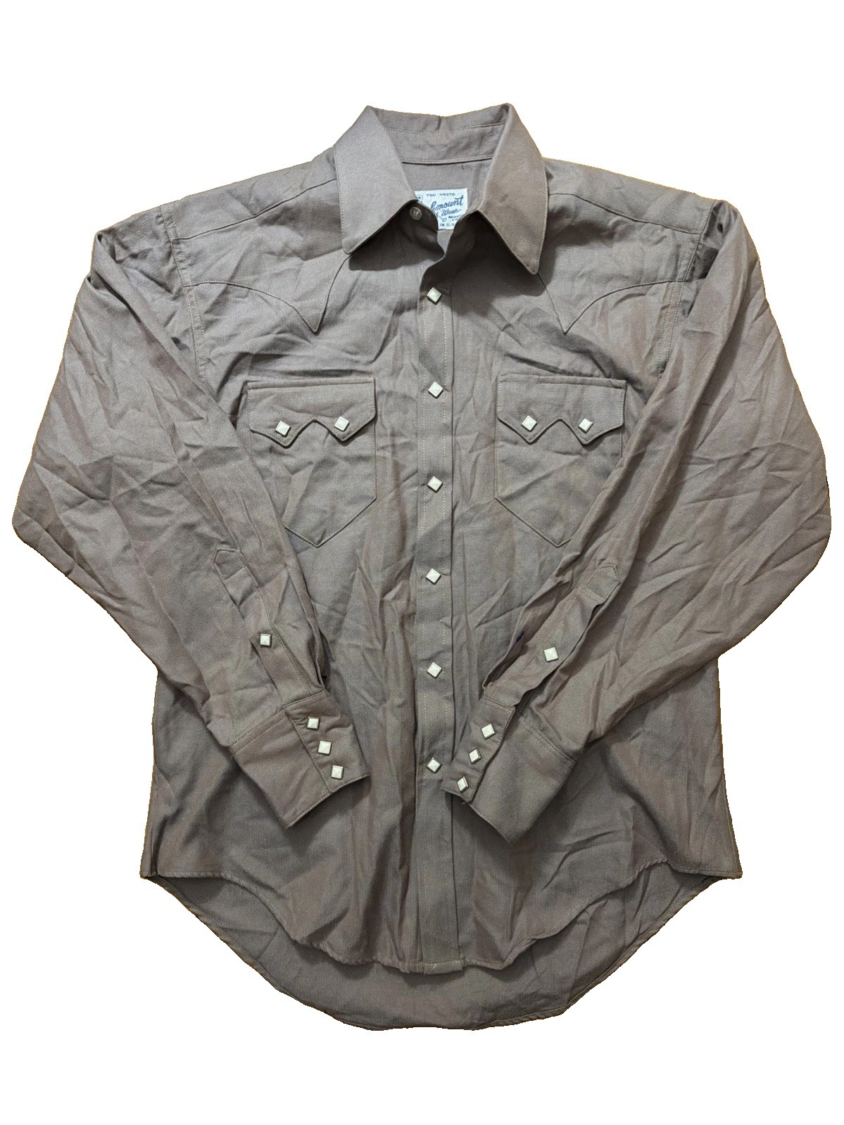 Vtg 80s Rockmount Ranch Wear Tru-West Mens L Western Shirt Diamond Pearl Snaps