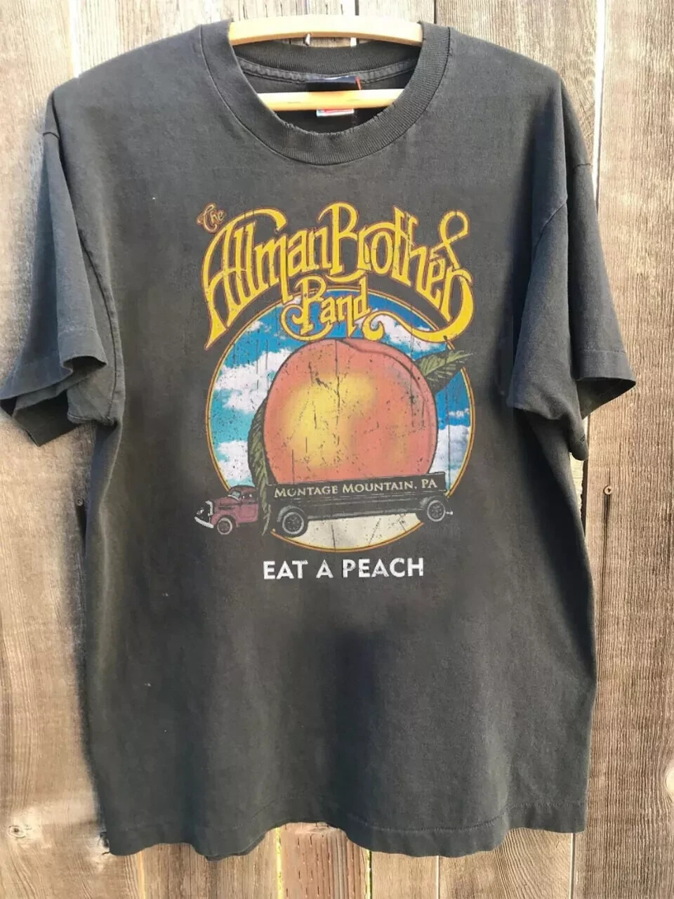 Allman Brothers Band “Eat A Peach” Vintage Graphic T-Shirt Unisex NH14292