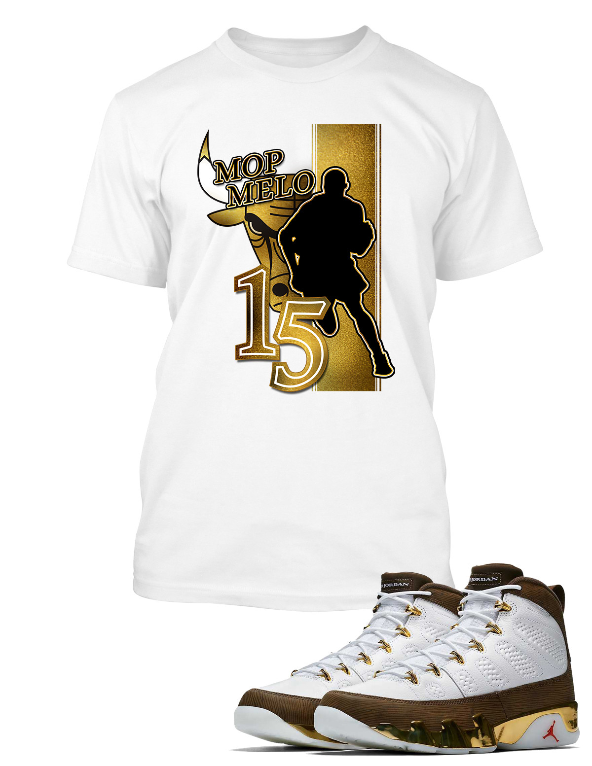 Graphic Sneaker Sport Tee Shirt To Match J9 MOP Melo Mens Big Tall Sm T