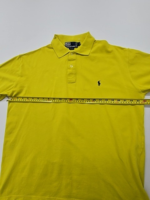 Polo Ralph Lauren Men’s Yellow Cotton Pique Polo XL