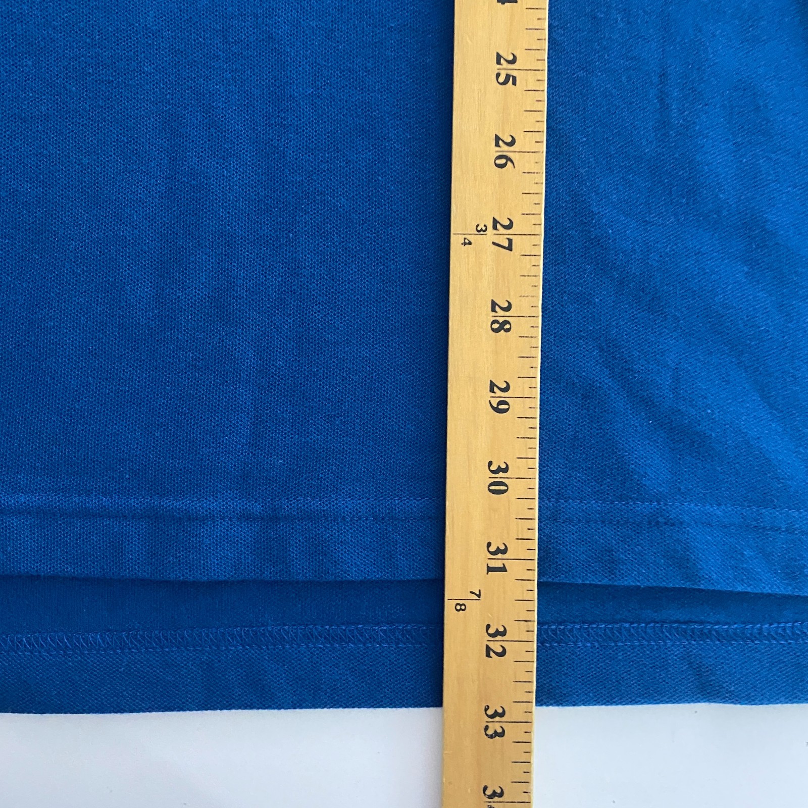 Croft and Barrow Easy Care Pique Polo Shirt Mens XL Tall Blue Short Sleeve Golf