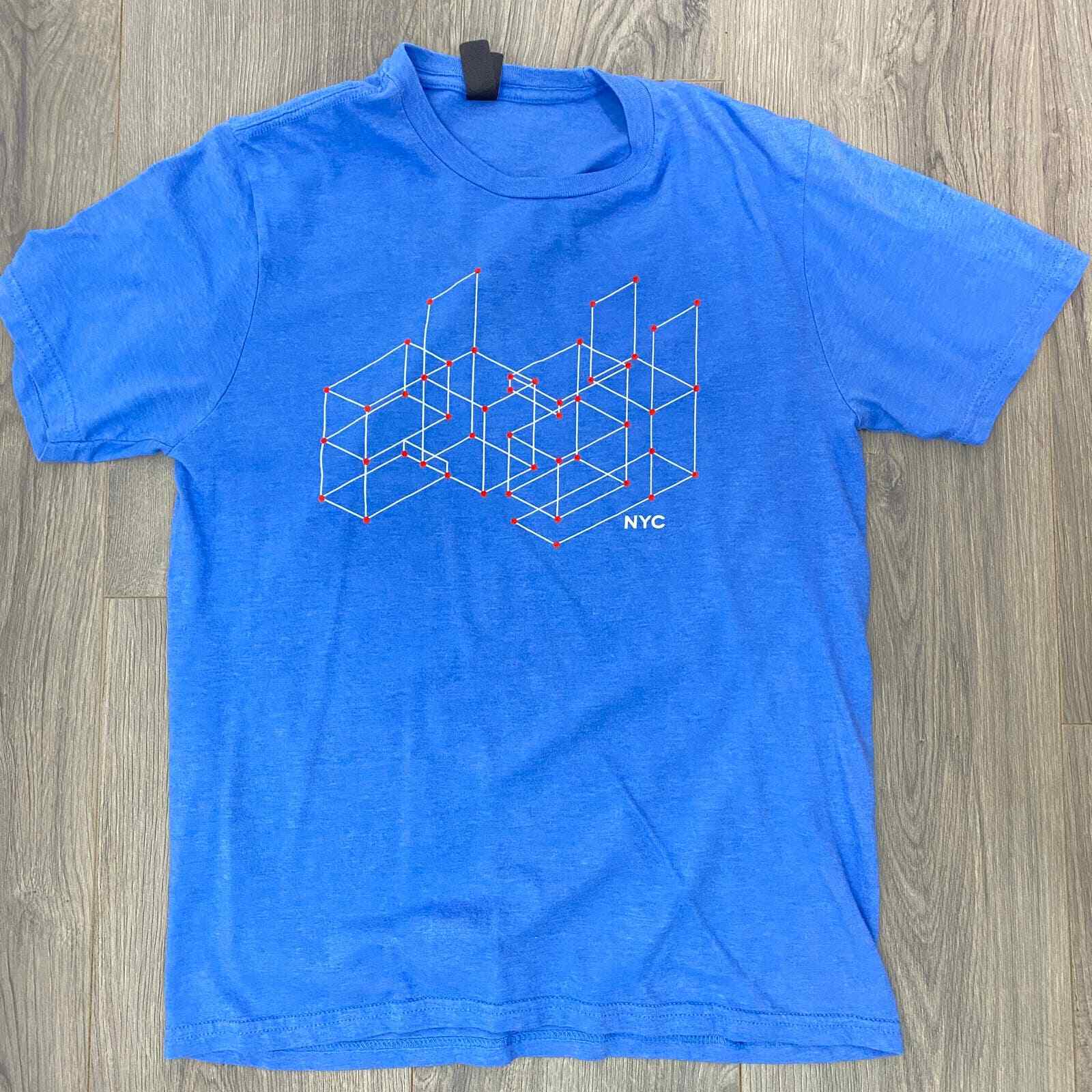 NYC Tech Mens Graphic T-Shirt Small