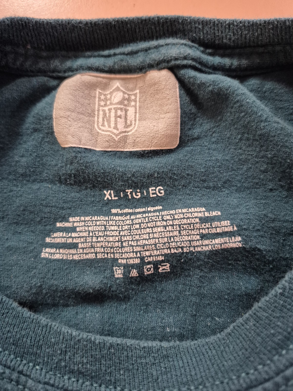 Fanatics Philadelphia Eagles Saquon Barkley #26 Men’s Jersey Tee Shirt Size XL