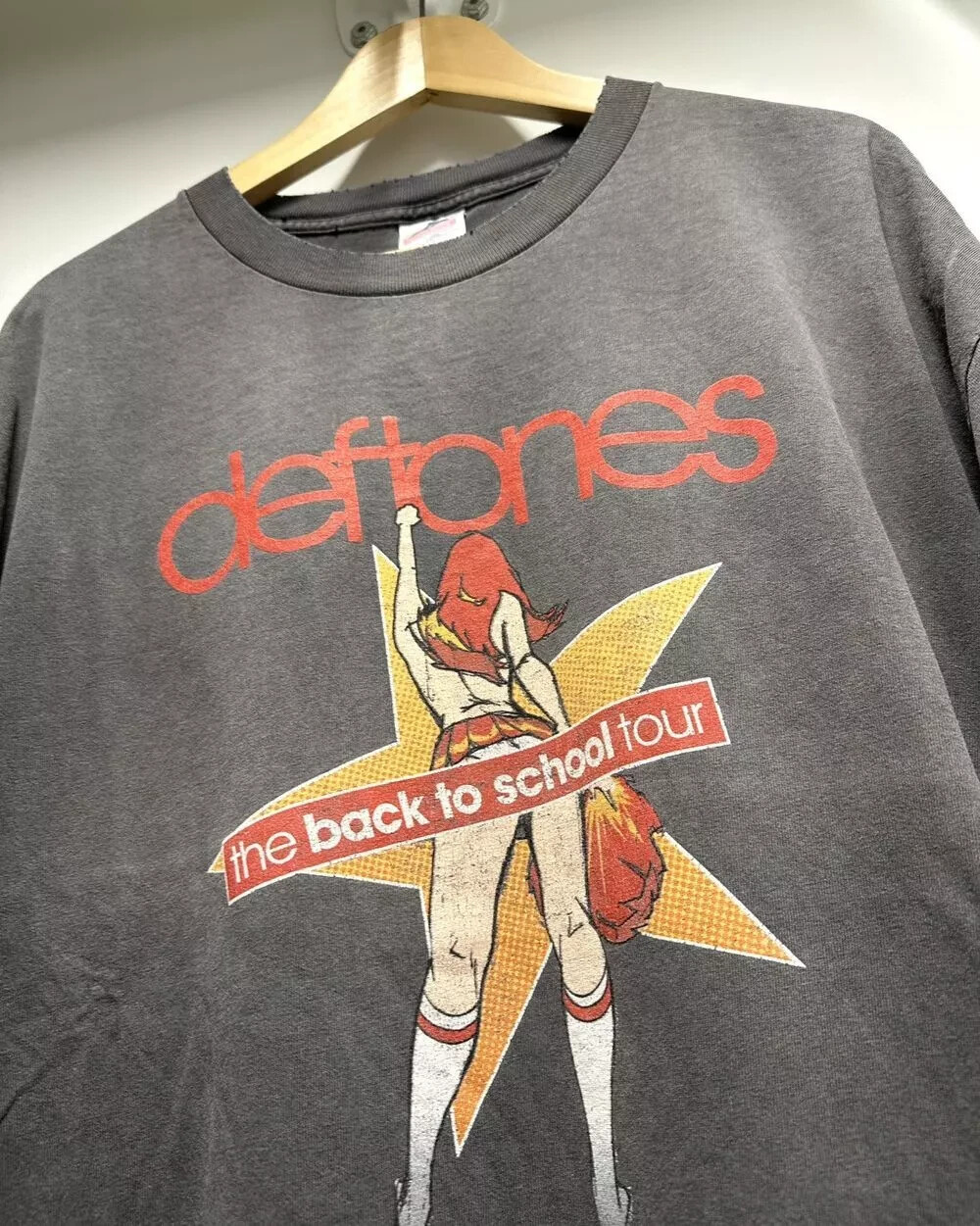 2001 Deftones Back to School european tour shirt KH10208