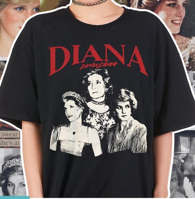Princess Diana t shirt, Father day shirt, father gift cotton shirt