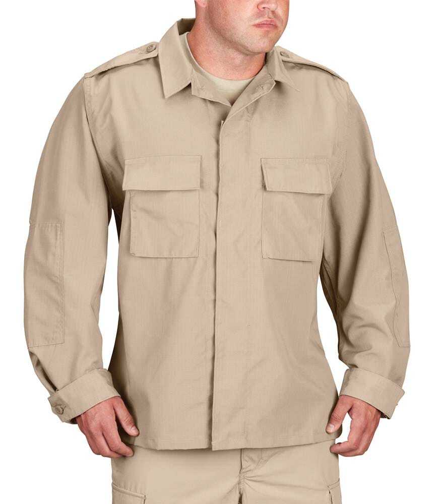 Propper® BDU Shirt Long Sleeve – Battle Rip Ripstop, Fused Flaps/Collar