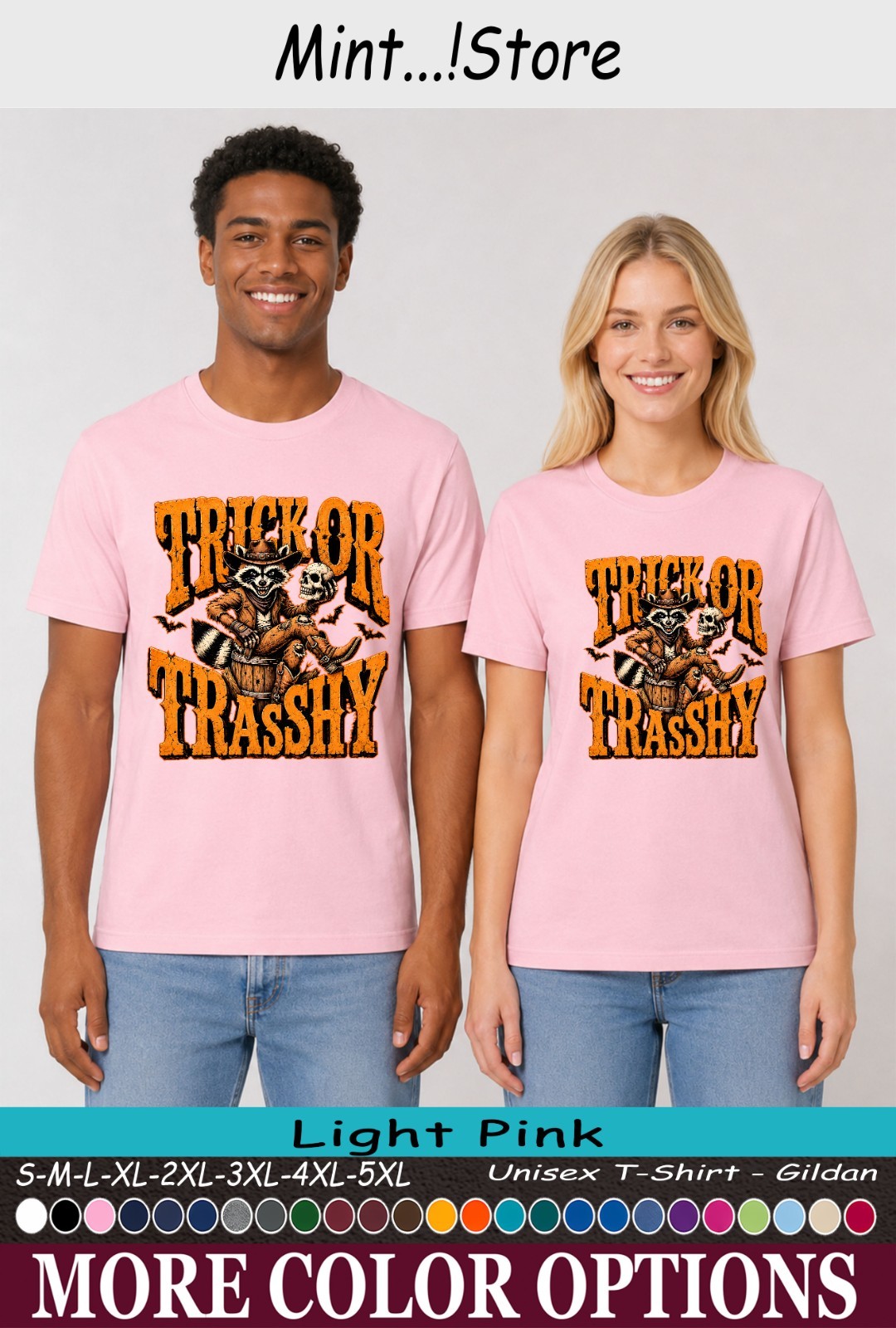 Cowboy Raccoon Halloween Shirt, Trick or Trashy Western Graphic Tee