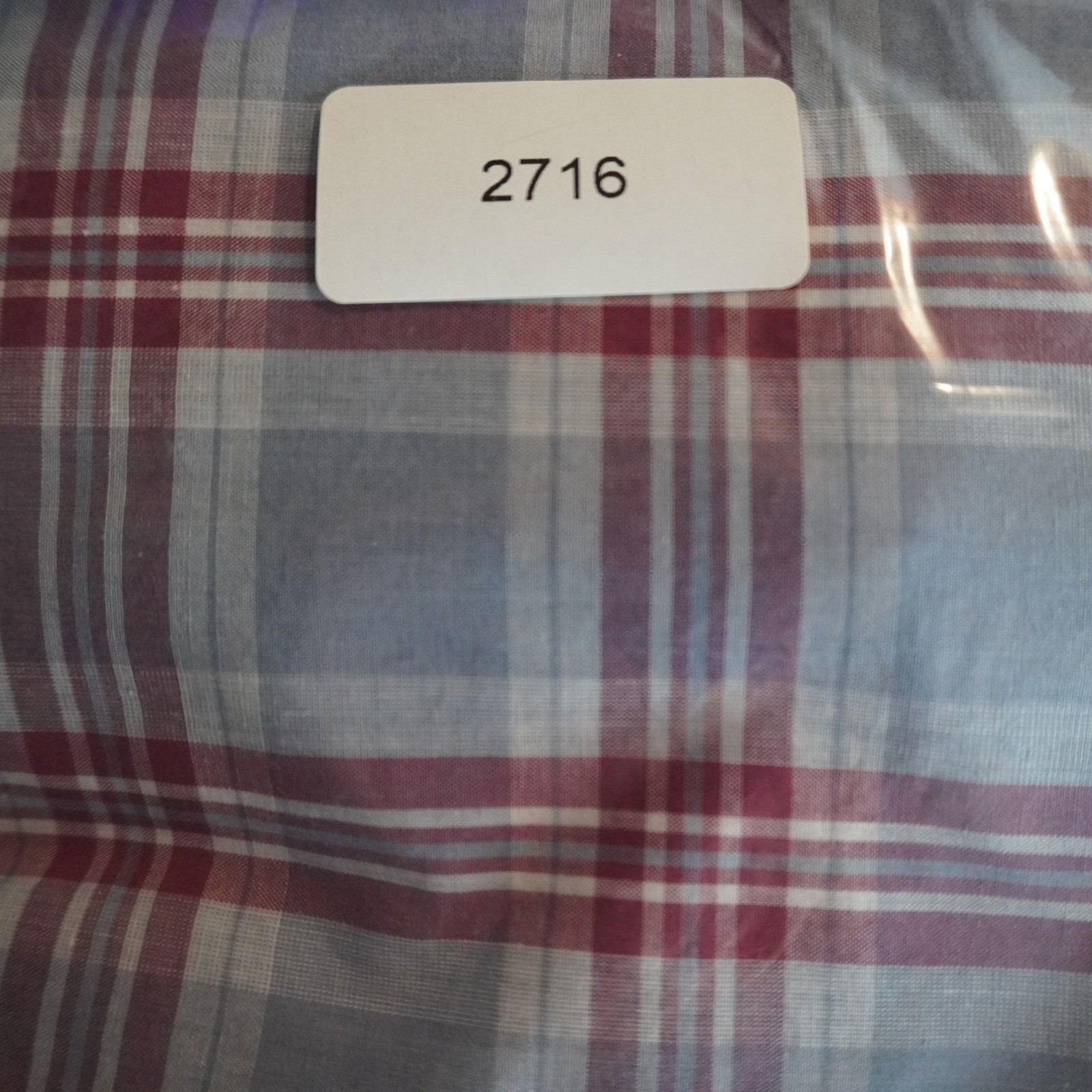 Sonoma Button Down Shirt Mens Size S Blue Red Plaid Modern Fit MS71W100RR3