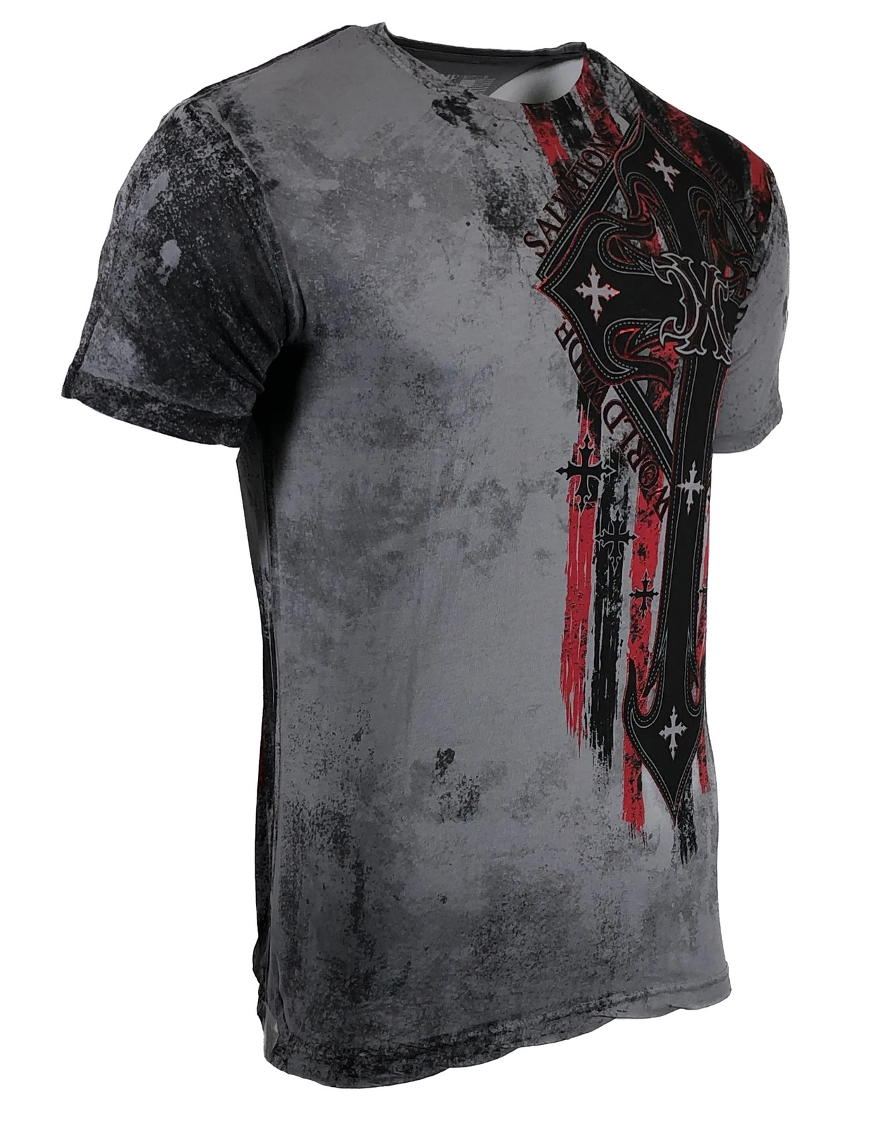 XTREME COUTURE by AFFLICTION Men’s T-Shirt LIBERTY CRUSADE Biker MMA
