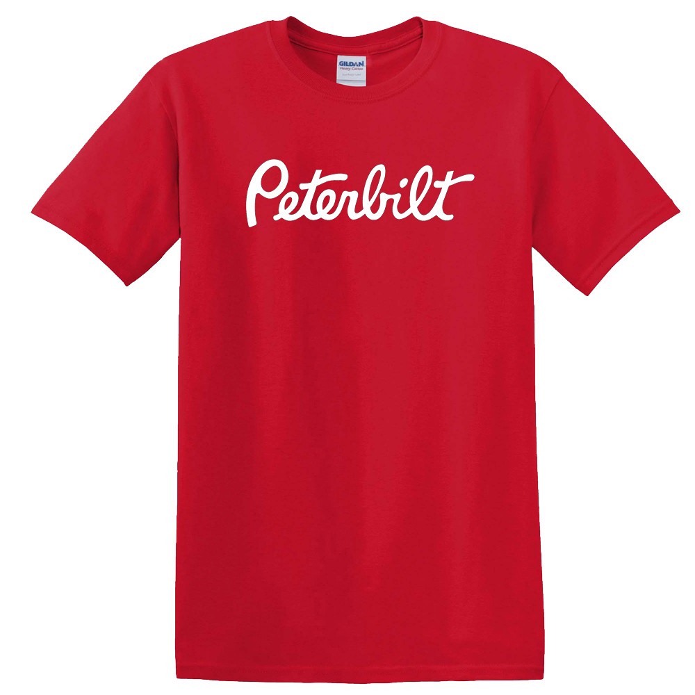 Peterbilt Simple Men’s Red Size S-5XL