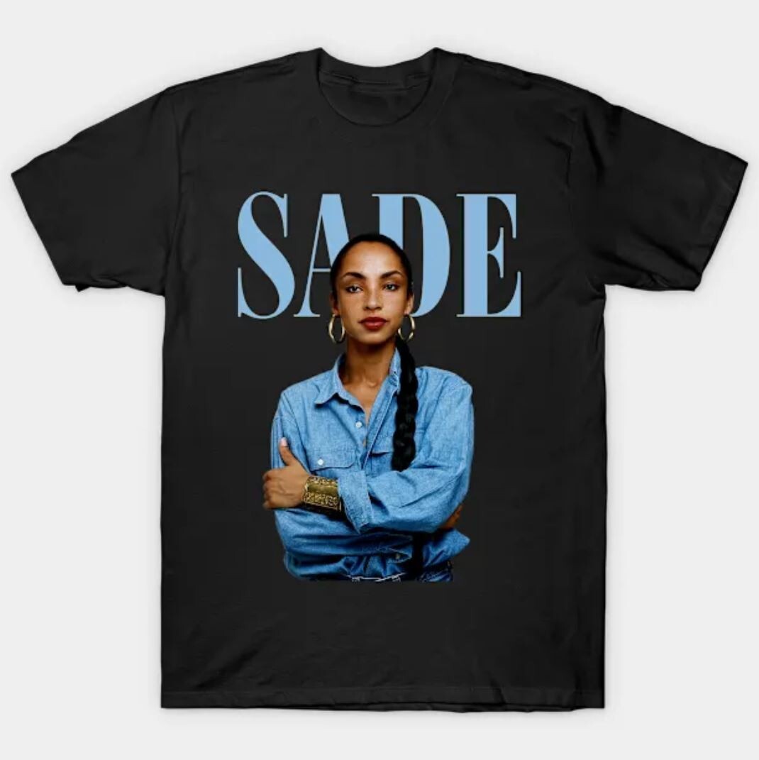 Sade Adu Diamond Life Vintage Singer Retro T-Shirt T425