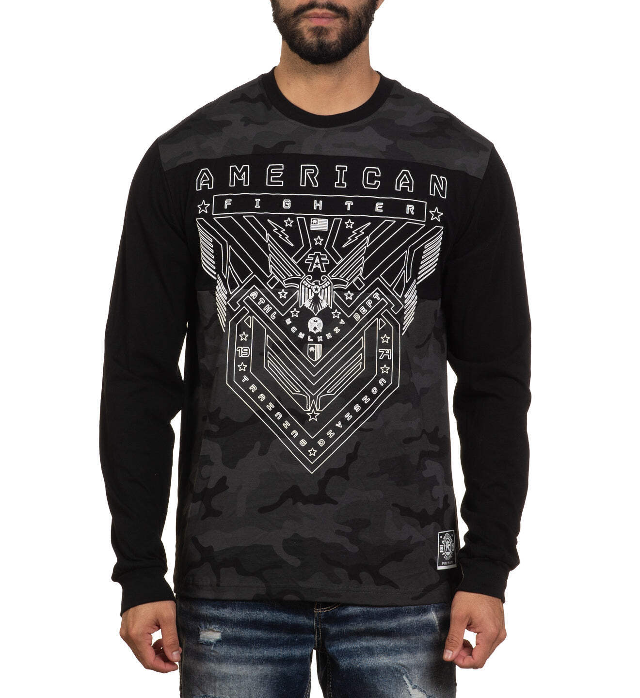American Fighter Men’s T-Shirt Sawgrass Premium Athletic XS-4XL